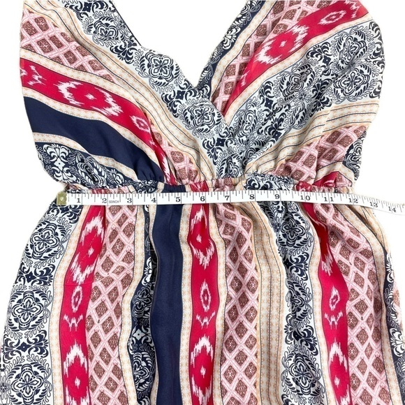 Xhiliration Maxi Dress Halter Top, Lined Size Medium - Picture 3 of 7